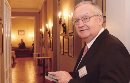 Patrick Artus chez Natixis. (© Natixis)