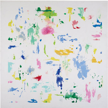 Sans titre, huile sur toile de Louis Cane