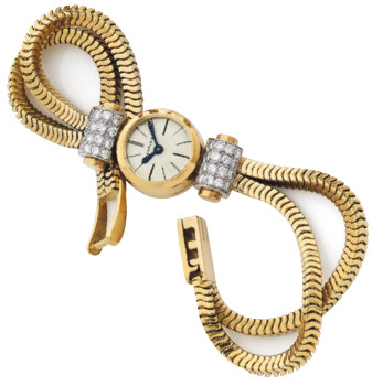 Montre Cartier bracelet dit “serpent”