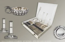 Argenterie (PHOTOS : COLLECTION MARCEL SZTEJNBERG - ART RICHELIEU - HÔTEL DES VENTES DE BEAUNE)