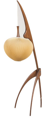 Lampadaire modèle “Mante religieuse”